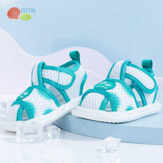 贝贝怡宝宝鞋男女童夏日学步凉鞋婴幼儿舒适透气童鞋洋气网面鞋 商品图6