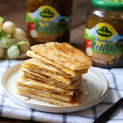 冠利  芥末/青瓜蓉汉堡酱 低脂肪酸黄瓜黄芥末酱350g*2 商品图3