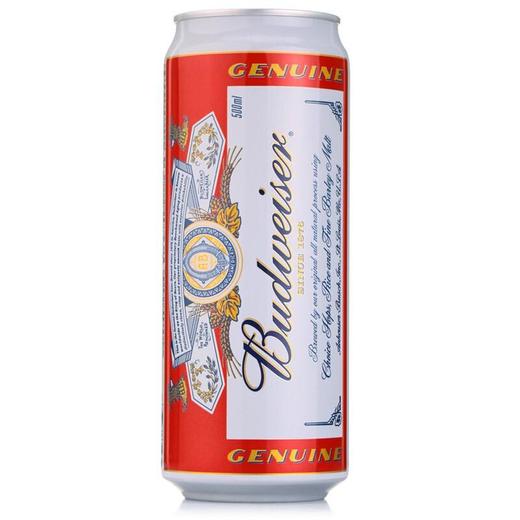 百威啤酒听装500ml 商品图1