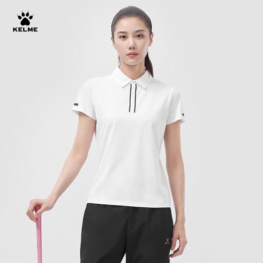 KELME卡尔美夏季跃界系列女士短袖polo衫 商品图3