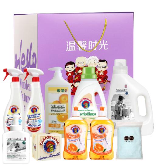 【团购展示】意大利大公鸡管家洁净除菌家庭10件套大礼包 商品图0