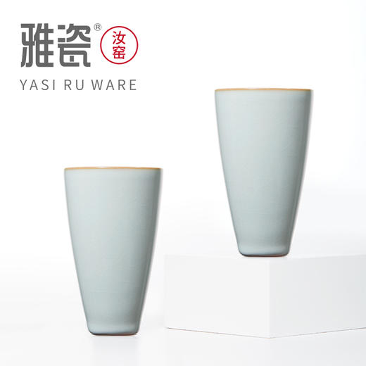 汝窑无名杯 办公杯 商品图3