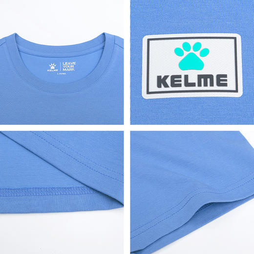 卡尔美夏季多彩一夏系列男士圆领短袖T恤 商品图5