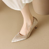 优雅百搭，尖头爆款真丝单鞋DB-M5559 商品缩略图4