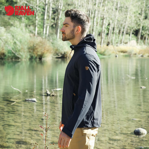 北极狐夹克外套男士轻薄弹力透气户外徒步轻量 08232101 商品图1