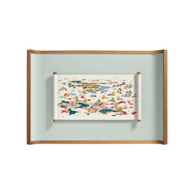 “桃花源”主题镶嵌画