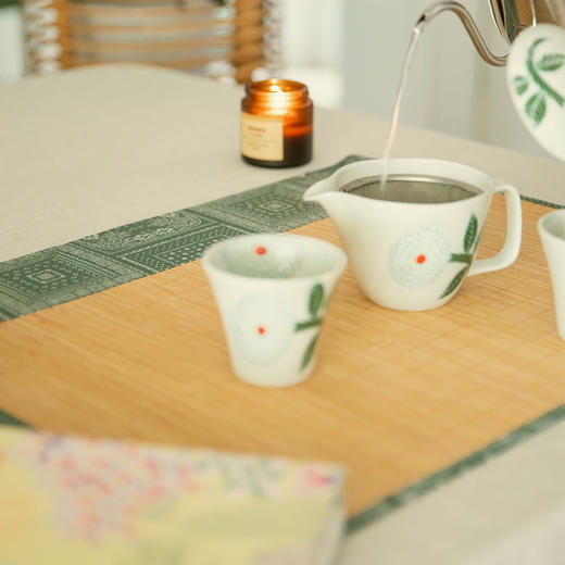 知味竹制茶垫新中式轻奢禅意茶席 商品图2