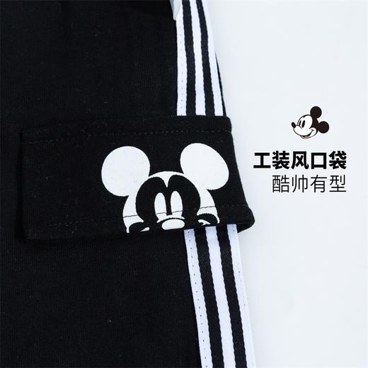 【商场同款】迪士尼童装男童运动风七分裤夏季新品时尚潮搭米奇中大童宝休闲裤 商品图7