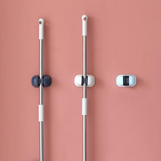 自主设计物鸣拖把挂钩卫生间吸盘扫把粘钩壁挂65g/个 商品图0