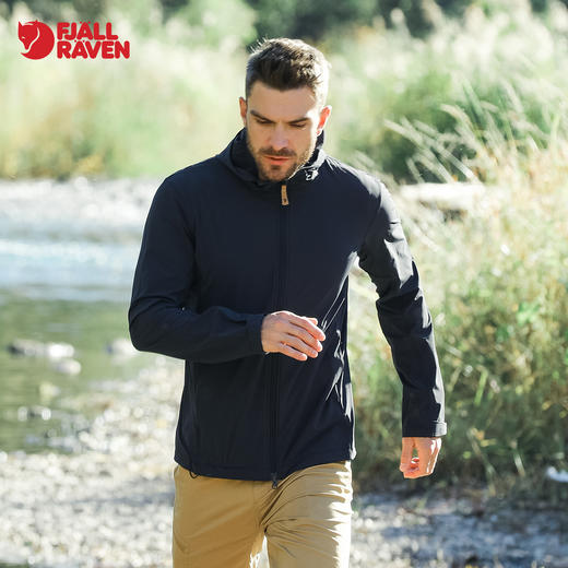 北极狐夹克外套男士轻薄弹力透气户外徒步轻量 08232101 商品图0