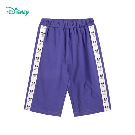 【商场同款】迪士尼童装男童裤子潮酷米奇时尚七分裤轻薄凉爽宝宝运动休闲裤222DK0315
 商品图7