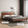 喜梦宝双人床铁艺复古实木铁艺床架双人简约现代时尚可可系列 商品缩略图2