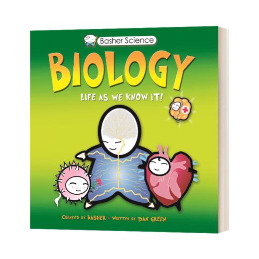英文原版 Basher Science Biology 世界上最酷的科学书 生物 儿童科普绘本 英文版 进口英语原版书籍 商品图1