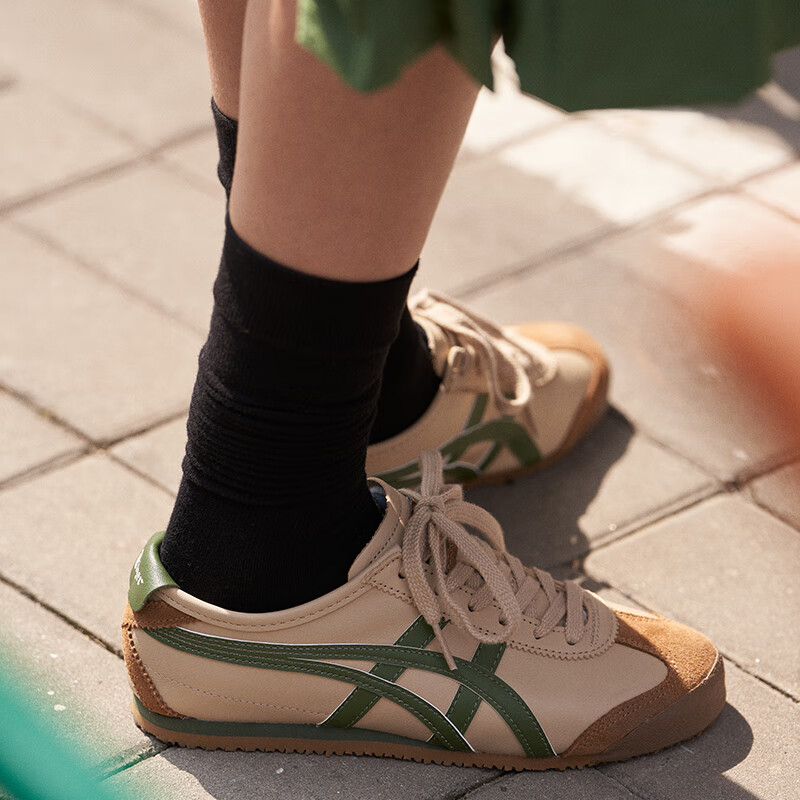 【经典佰搭 柔软细腻】鬼塚虎/Onitsuka Tiger运动鞋 男女鞋一脚蹬懒人鞋 运动帆布鞋