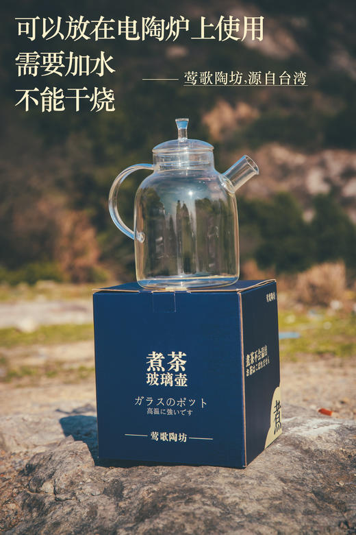 电陶炉玻璃烧水壶煮茶壶单壶耐高温大号加厚大容量煮茶 商品图8