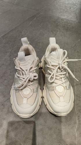 lfgj jeans BP501时尚亮钻老爹鞋，轻微色差，介意慎拍