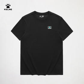 卡尔美夏季多彩一夏系列男士圆领短袖T恤