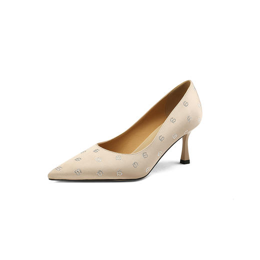 优雅百搭，尖头爆款真丝单鞋DB-M5559 商品图11