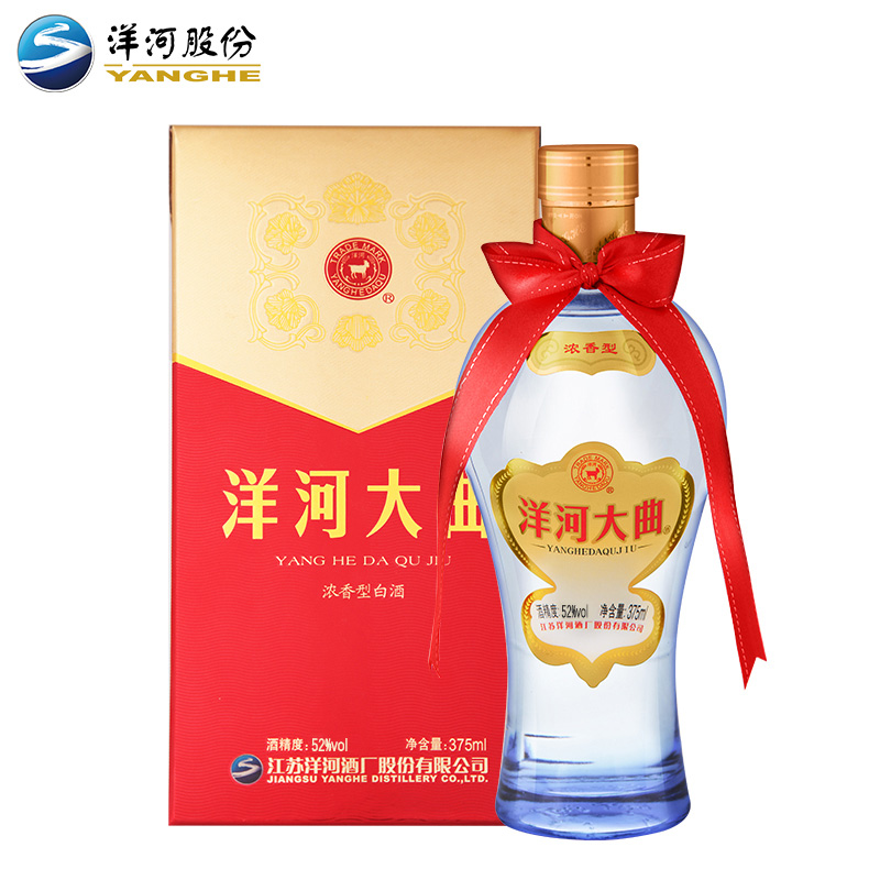 【任性购】洋河大曲52度375ml