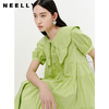 NEELLY纳俪商场同款夏季减龄娃娃领连衣裙女中长款大摆裙小个子N23051Y01117 商品缩略图1