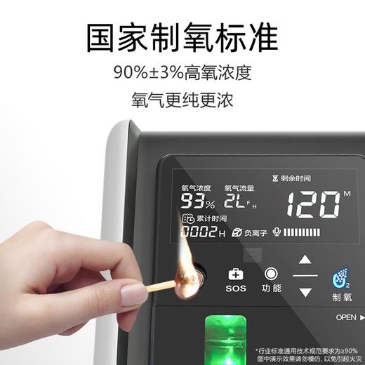 3升5升制氧机医用级老人孕妇家用氧气机雾化小型家庭便携吸氧机 商品图0