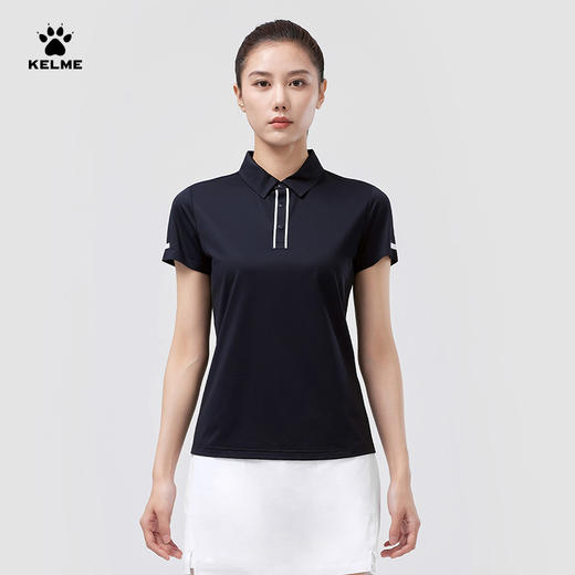 KELME卡尔美夏季跃界系列女士短袖polo衫 商品图2