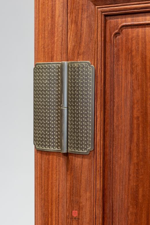 红桥红  家具严选  缅甸花梨（大果紫檀）  【236素面 顶箱柜 独板 白胚】 商品图3