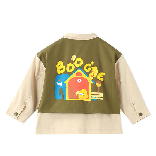 BOOGIEBEAR卜吉熊童装春秋休闲外套80-120 GF3217306 商品图4