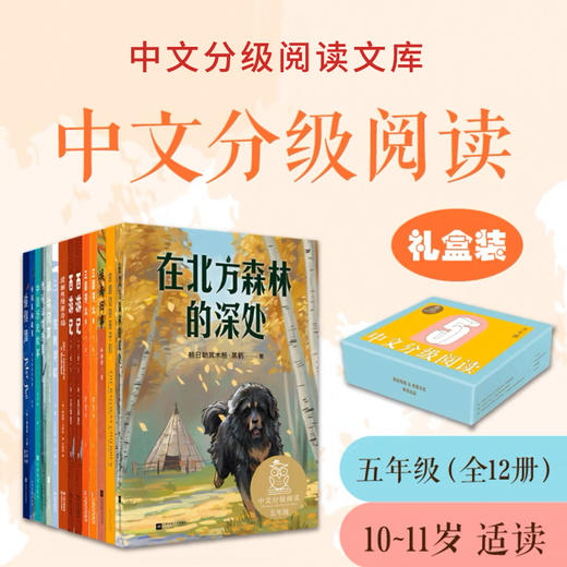 中文分级阅读五年级:中文分级阅读五年级（12册） 商品图0