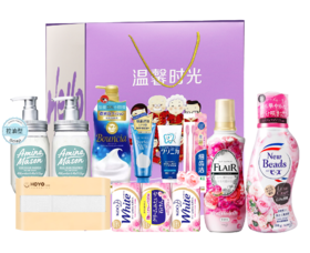 【团购展示】花王阿蜜浓梅森关爱洁净十件套