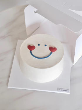 狮子家-笑脸绘画生日蛋糕 纪念日蛋糕 聚会 仪式感必备 健康甜品