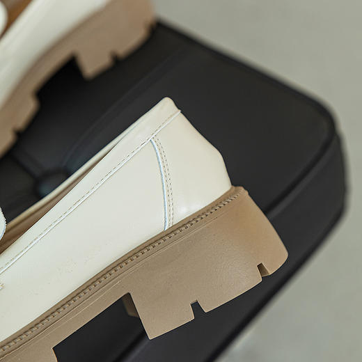 意大利KAISER凯撒羊皮厚底乐福鞋，羊皮鞋面，小众百搭 商品图10