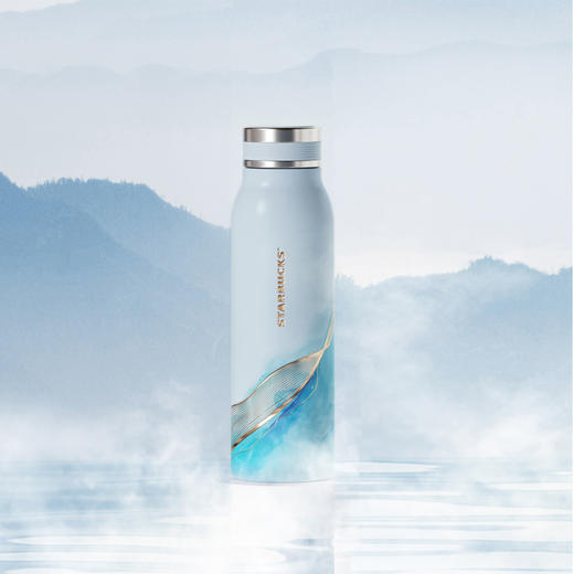 11149166 星巴克丹青墨染款旋盖保溫杯 商品图0