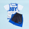 贝贝怡男童夏季短袖短裤运动套装儿童球衣速干服中大童篮球服套装232T2566 商品缩略图5