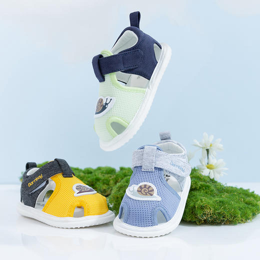 贝贝怡宝宝软底学步鞋夏季新款透气包裹式儿童凉鞋男女童防滑鞋 商品图2