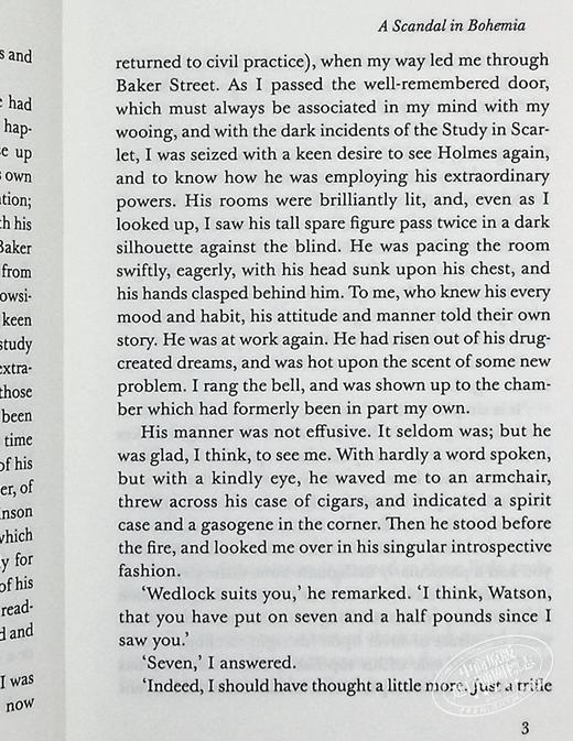 预售 【中商原版】企鹅小布纹经典系列冬季 柯南 道尔 蓝宝石案 英文原版 The Adventure of the Blue Carbuncle Arthur Conan Doyle 商品图5