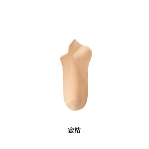 【超值10双装！纯色百搭船袜】2023新款船袜女夏季薄款纯色女袜提耳护跟袜子女士隐形袜休闲短袜。ry 商品图7