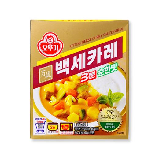 不倒翁 3分百岁咖喱温和味200g  商品图0