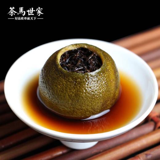 茶马世家 正宗新会小青柑 陈皮 普洱 茶叶柑普熟24粒 礼盒装 商品图2