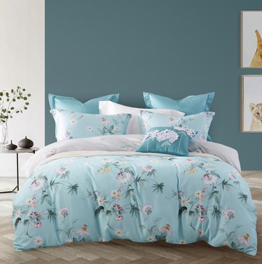 梦洁纯棉印花四件套：芳芷 1010189038 商品图1