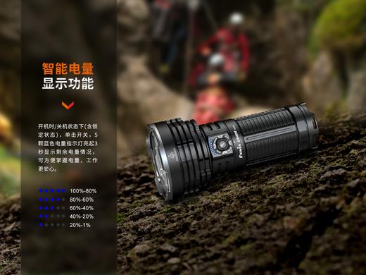 Fenix LR40R V2.0手电多功能强光超亮远射户外搜救手电筒 商品图11