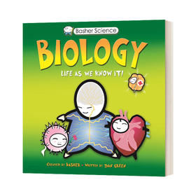 英文原版 Basher Science Biology 世界上最酷的科学书 生物 儿童科普绘本 英文版 进口英语原版书籍