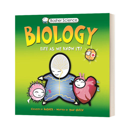 英文原版 Basher Science Biology 世界上最酷的科学书 生物 儿童科普绘本 英文版 进口英语原版书籍 商品图0