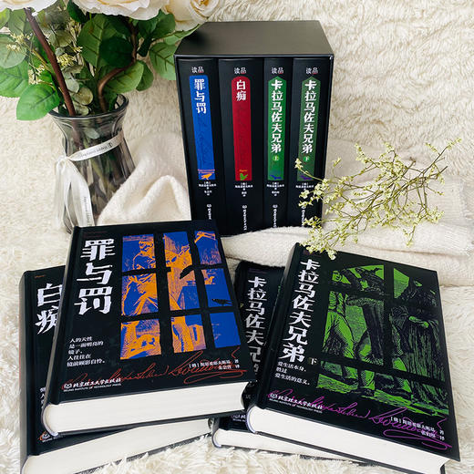 《一俄尺的理想地：陀思妥耶夫斯基罪与罚三部曲》（4册函套）他探索人的困境，剖析人的心灵，解读人的痛苦，被鲁迅誉为“人类灵魂的伟大审问者”。 商品图7