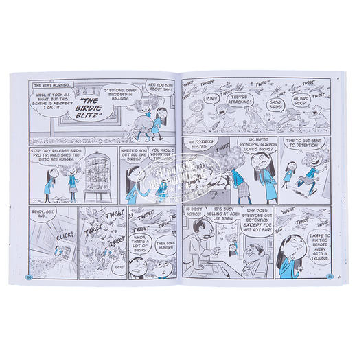 【中商原版】Comics Squad 3 Detention 桥梁漫画 漫画选集3 英文原版小初文学 儿童漫画 故事图画书 图画小说图像小说 商品图5