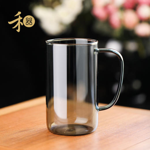 禾器幻彩清简杯 绿茶杯茶杯耐热玻璃杯办公室喝水杯泡茶杯 商品图6