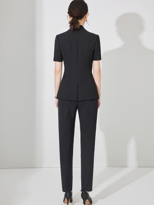 职业套装女气质时尚职业装正装夏韩版高端西服工装小西装工作服薄 商品图4