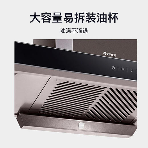 GREE格力 吸油烟机 CXW-260-TCD13 20立方米大风量抽油烟机宽幅双进风风轮 商品图3