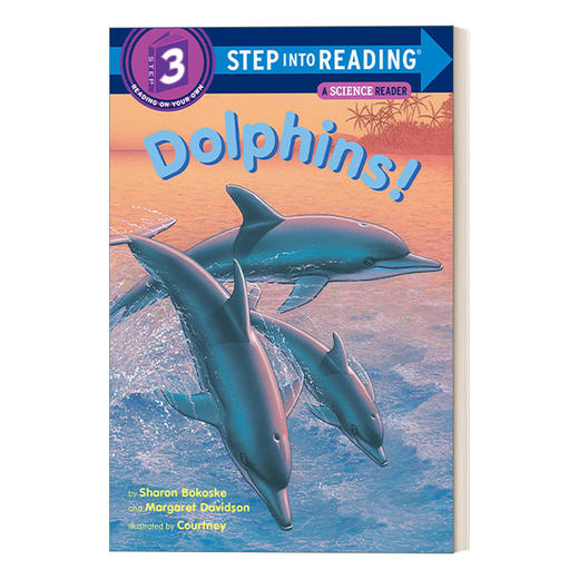 英文原版 Step into Reading 3 - Dolphins 海豚 兰登分级阅读3 英文版 进口英语原版书籍 商品图0