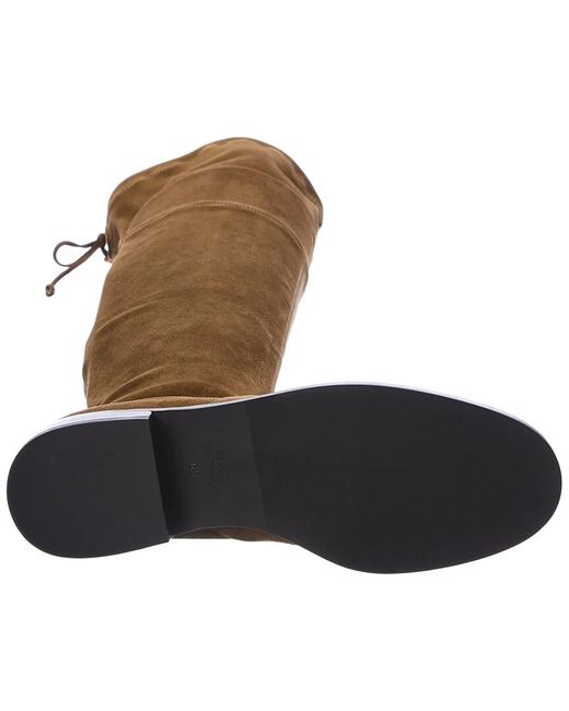 3折！只有7和7.5码！Stuart Weitzman SW Jocey City 棕色麂皮过膝靴 经典款￥1750直邮到手 商品图3